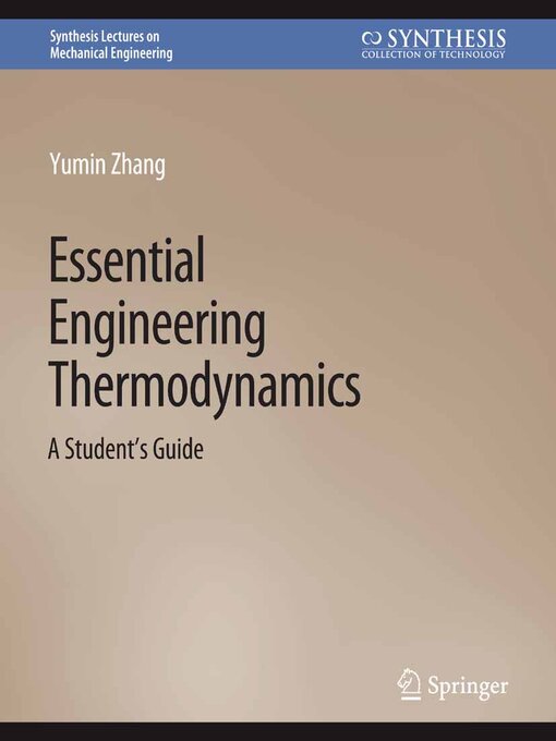 Title details for Essential Engineering Thermodynamics by Yumin Zhang - Available